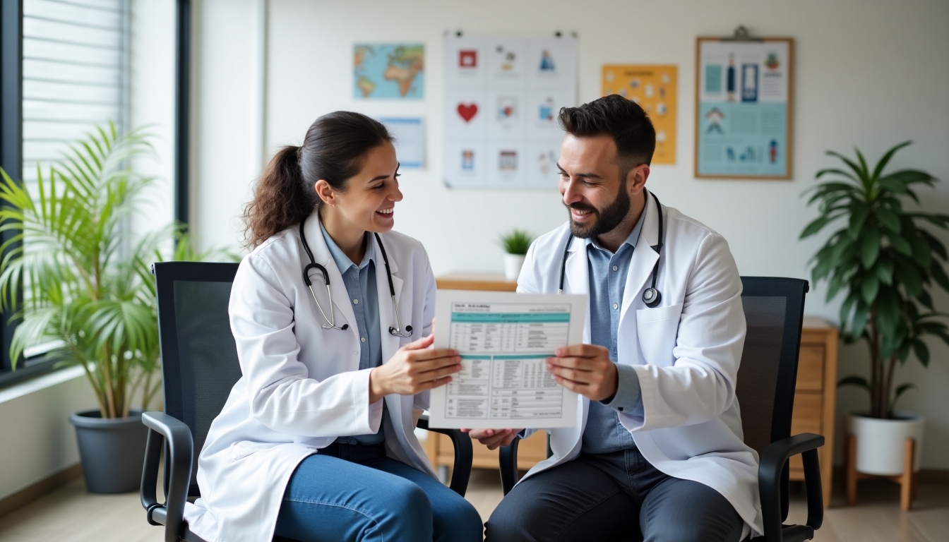 Meeting with a reproductive endocrinologist