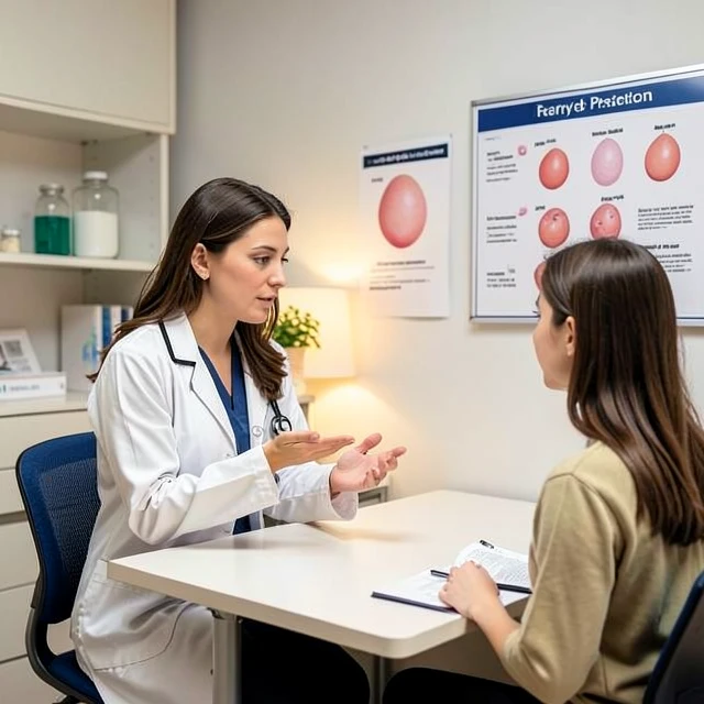 Doctor discussing fertility preservation with a patient