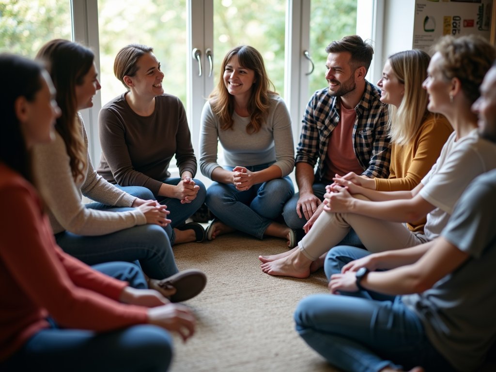 An infertility support group providing a safe space for sharing and healing.