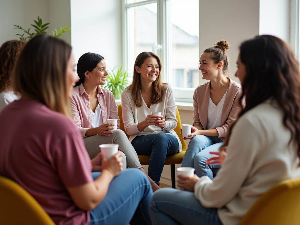 Support group for women with PCOS