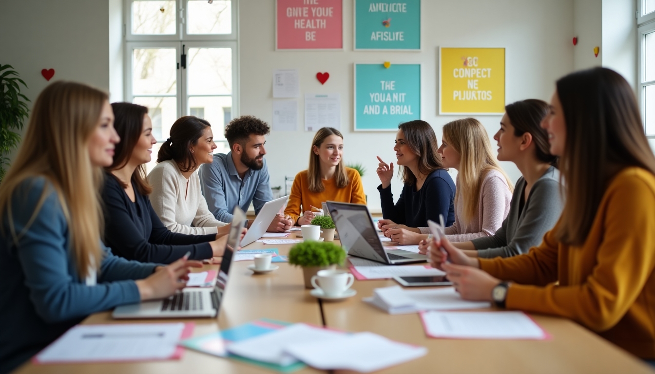 A group discussion among transgender individuals and allies, focusing on sharing experiences and discussing financial planning for healthcare expenses.