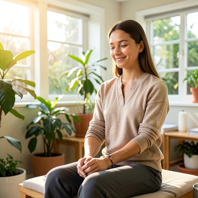 Acupuncture supporting natural fertility preservation