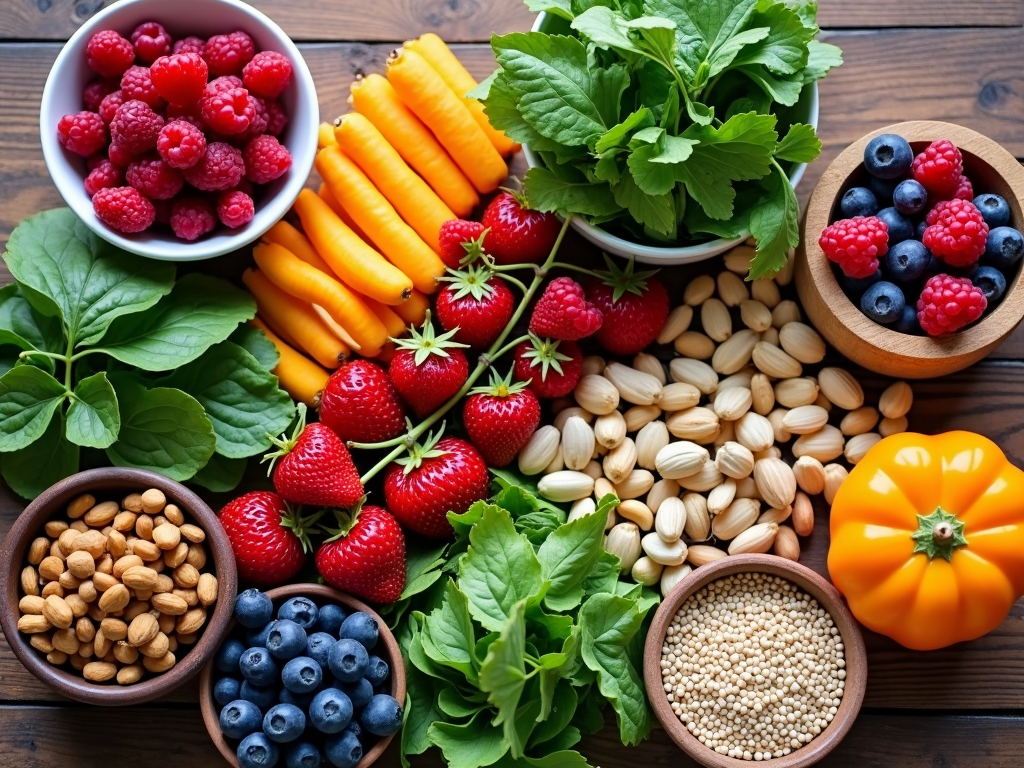 Healthy foods to boost fertility.