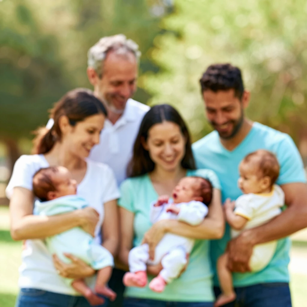 Families after successful fertility treatments