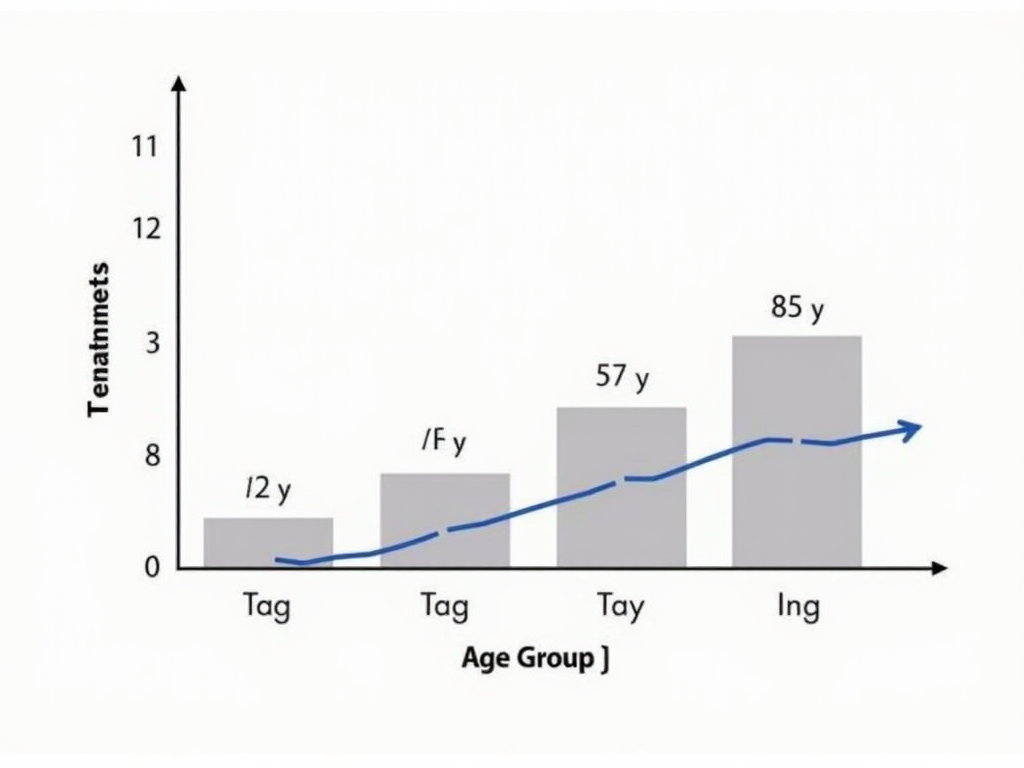 Graph of fertility treatment success rates