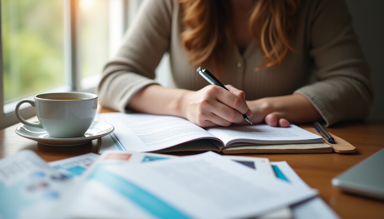 Woman researching fertility treatment options