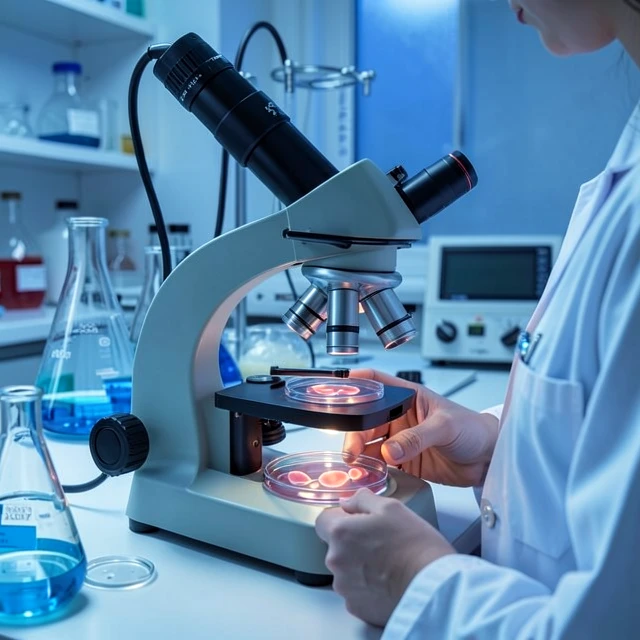 IVF lab fertilization process