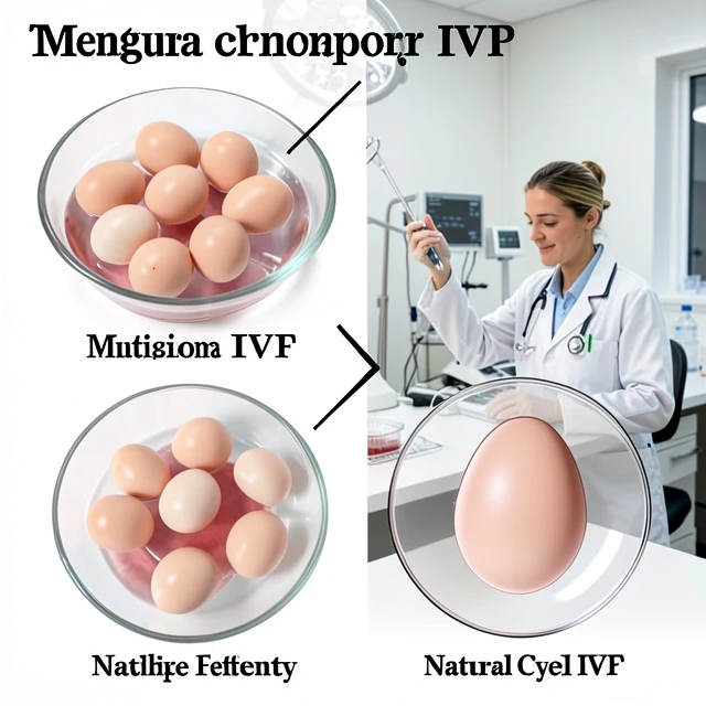 Comparison of egg retrieval in traditional versus natural cycle IVF