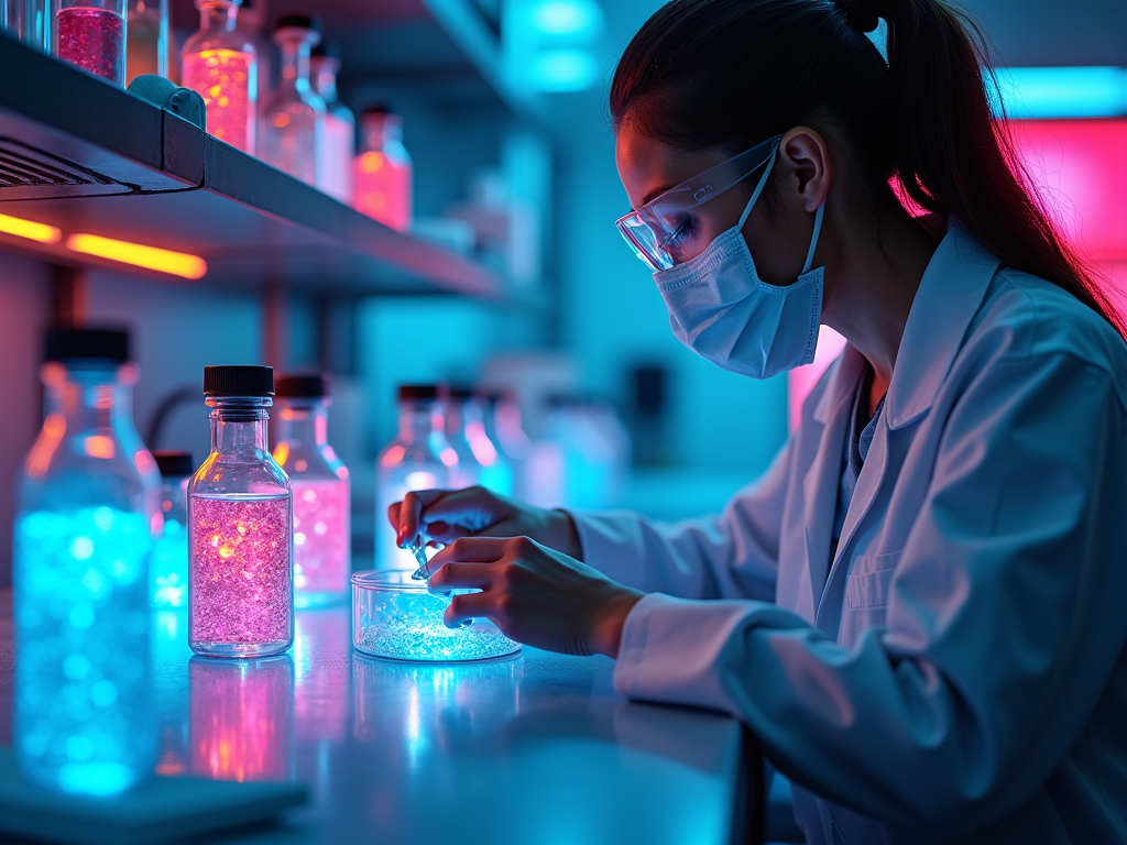 A scientist exploring stem cell research for future IVF breakthroughs