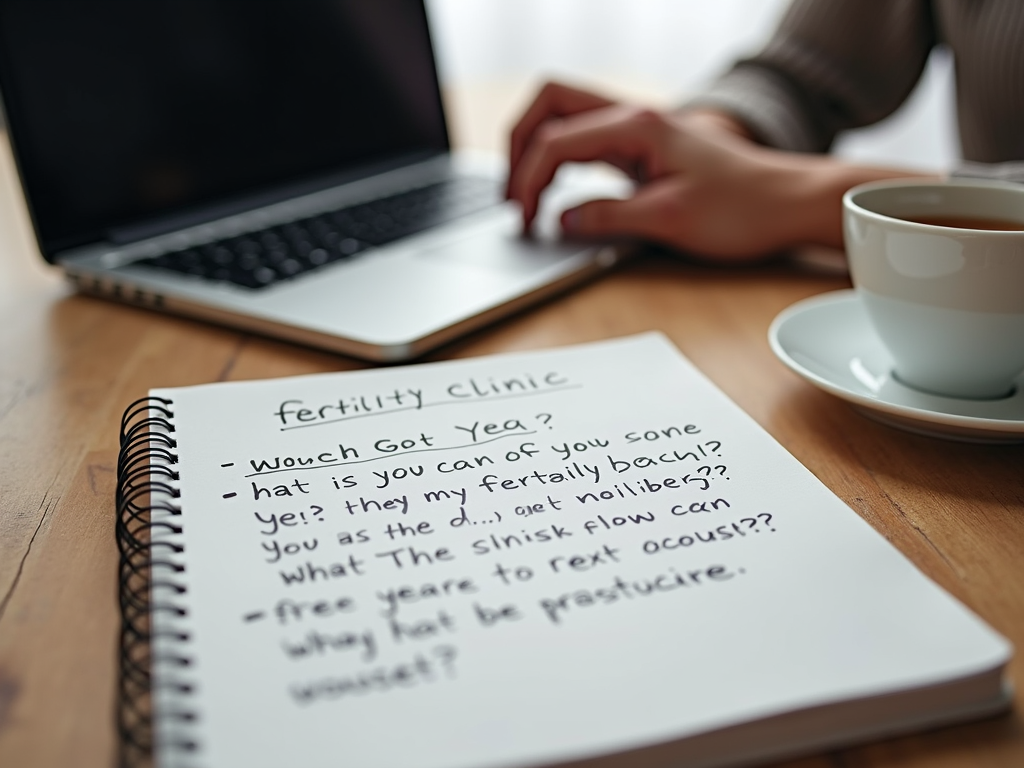 Researching fertility clinics online