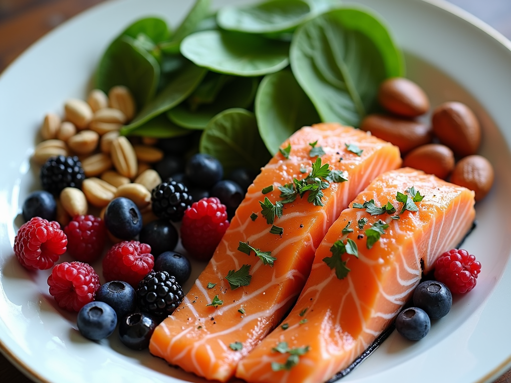 Healthy meal for endometriosis and fertility support