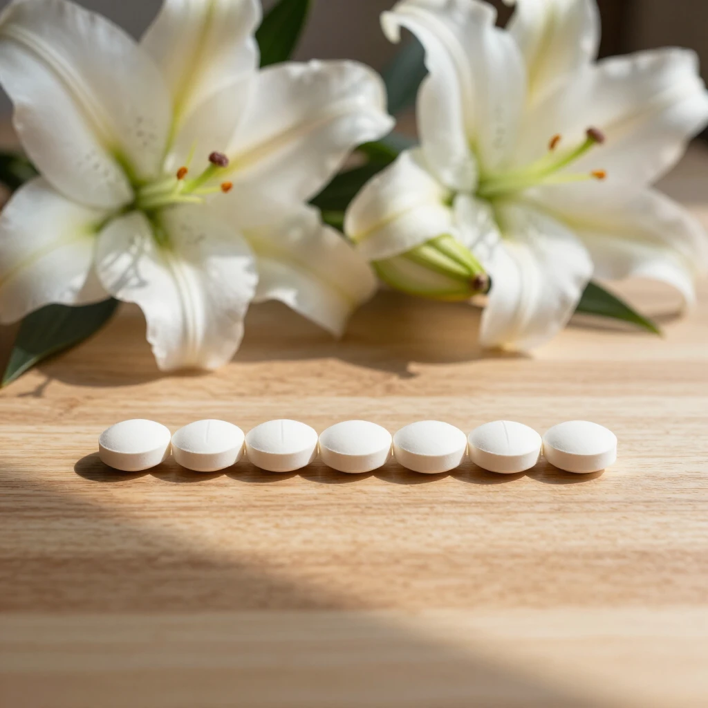 Letrozole medication highlighted with symbols of hope and renewal