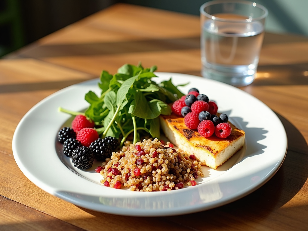 A balanced meal for fertility