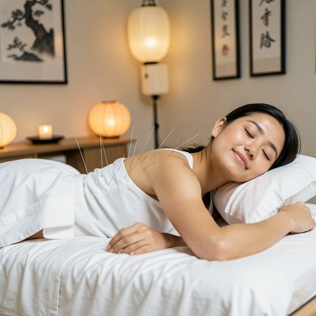 Acupuncture session for general pain management relief