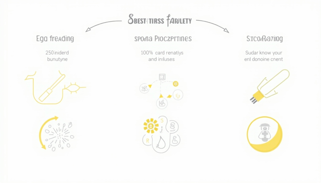 A detailed chart showing different fertility preservation methods and their costs