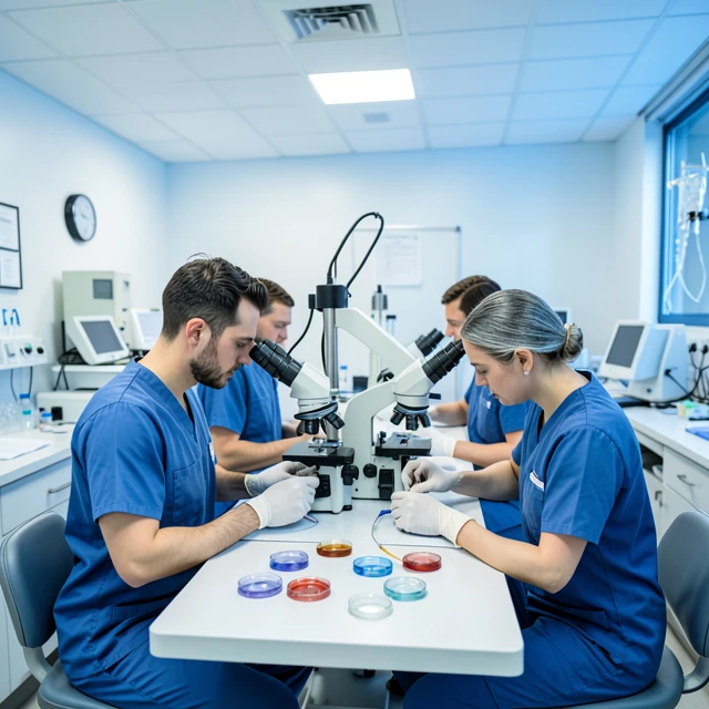 Inside a state-of-the-art IVF laboratory