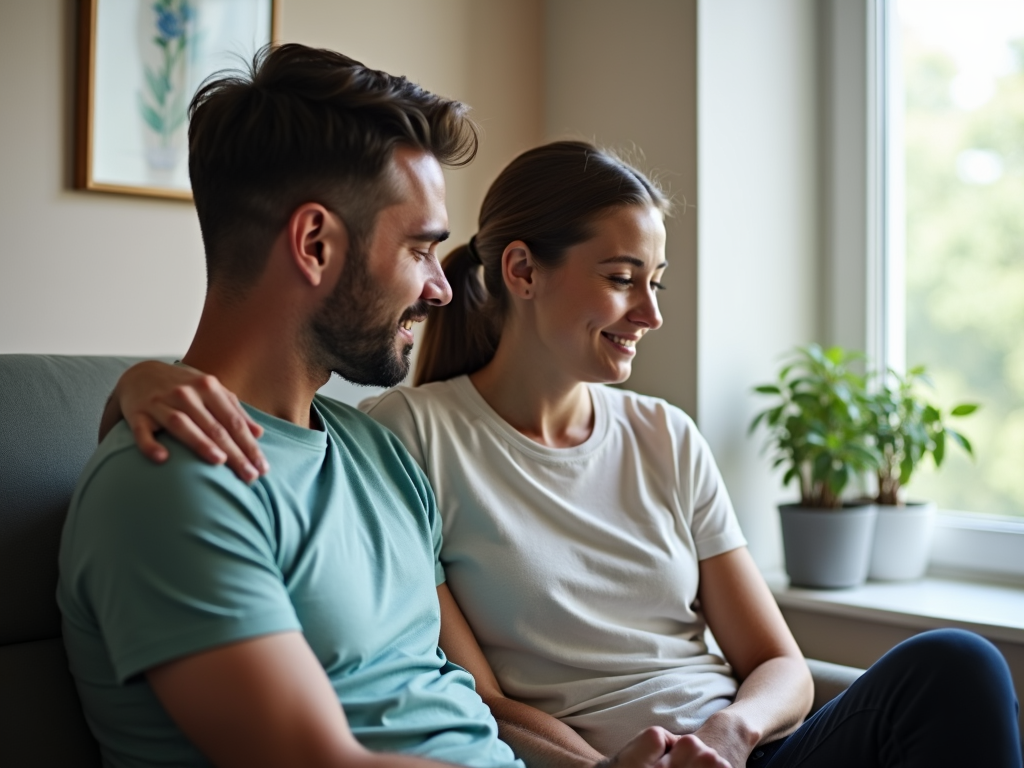 Partner support during IVF