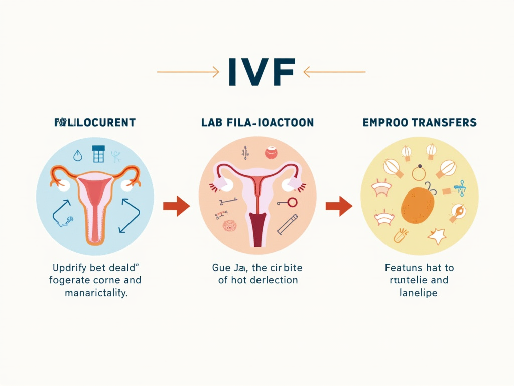 IVF process diagram