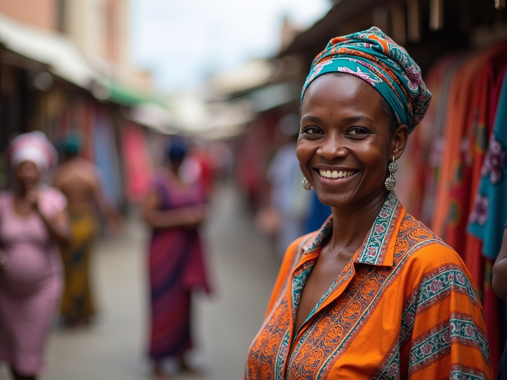 Cape Town market symbolizing South Africa’s surrogacy scene