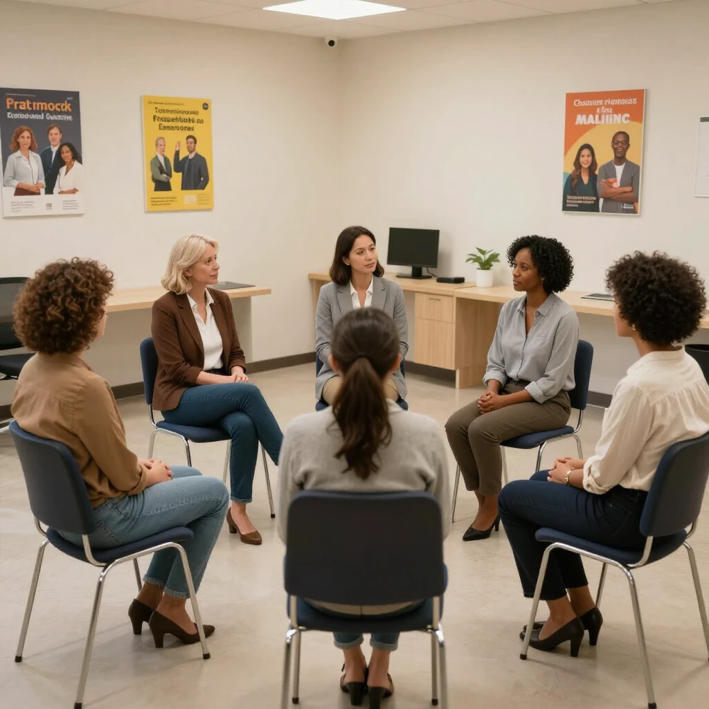 Group support for infertility