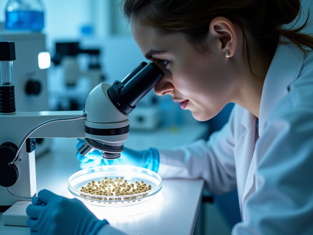Embryos being monitored in a laboratory