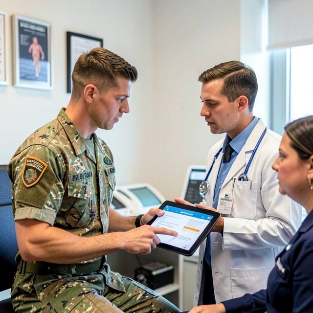 Military personnel attending fertility preservation consultation