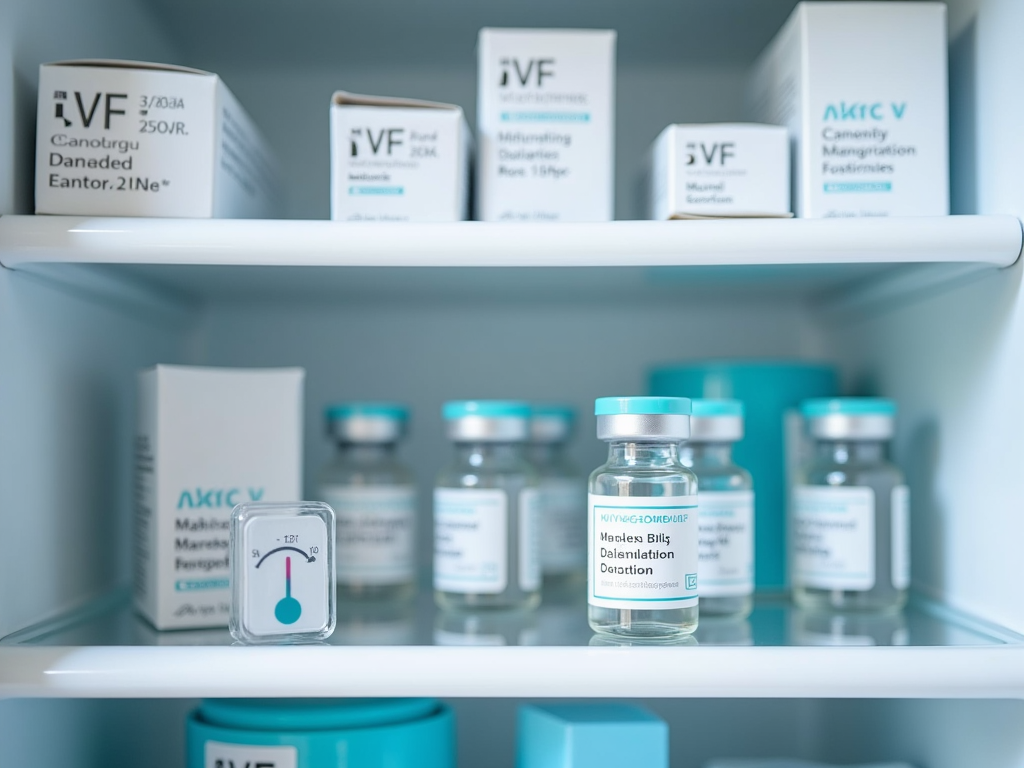 Proper storage of IVF medications