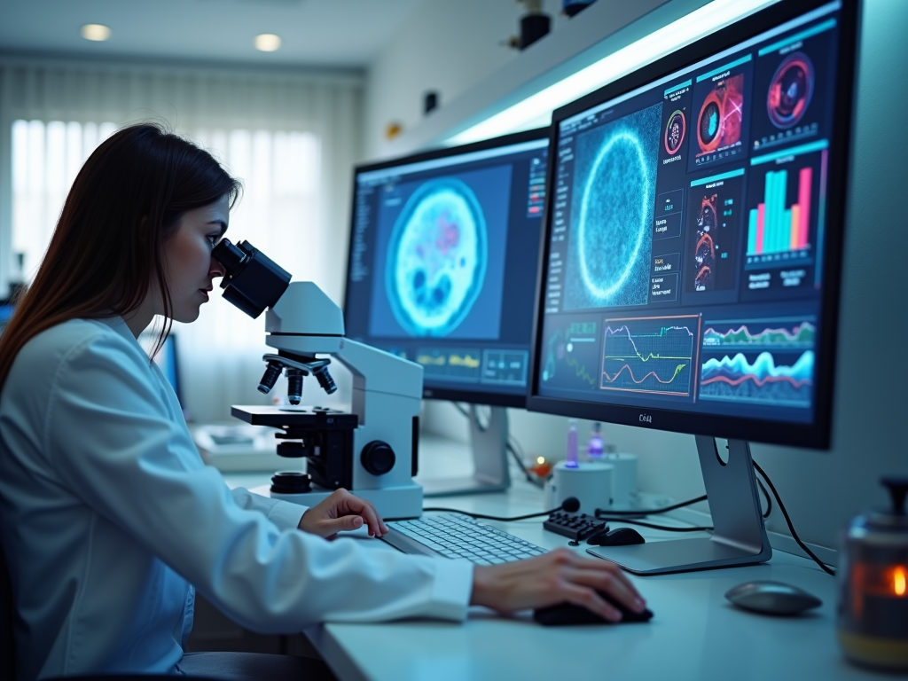 Scientists using AI in IVF research