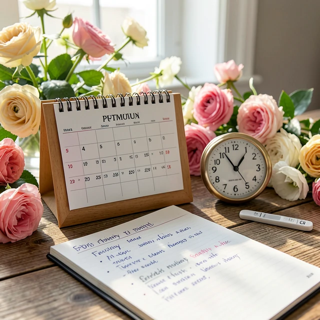 Planning and tracking a fertility treatment journey