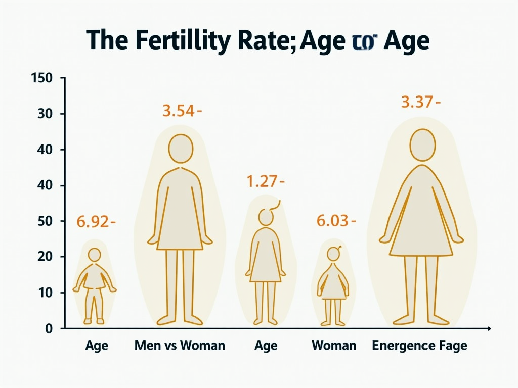 Fertility rates by age
