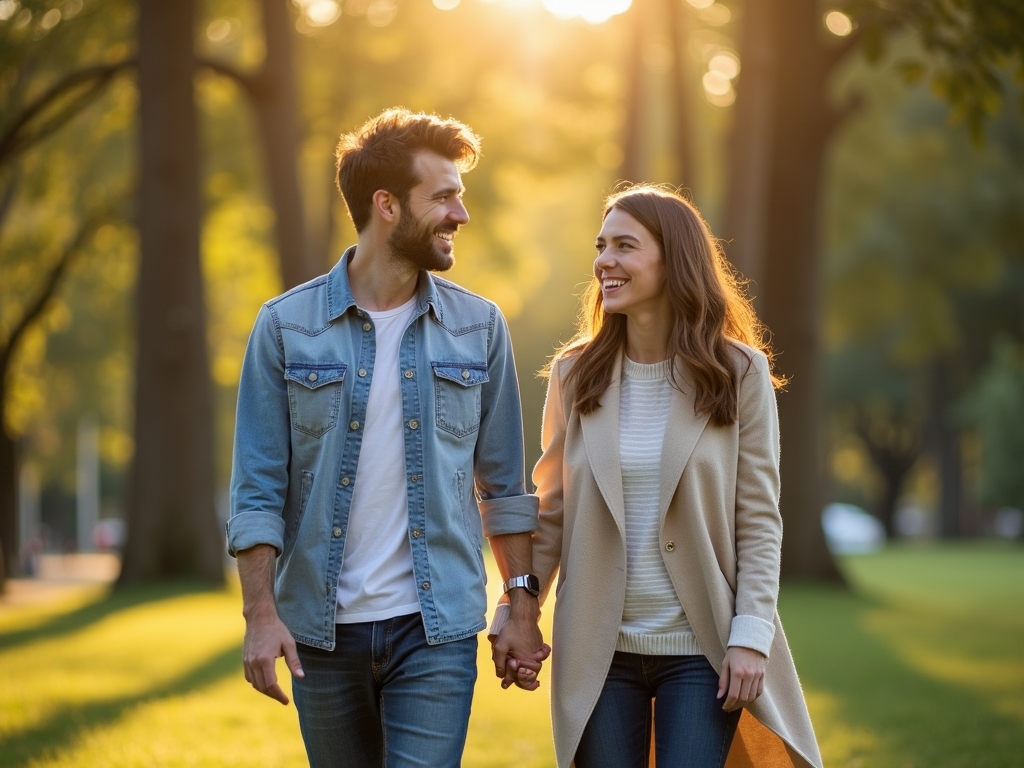 Couple finding peace during fertility journey
