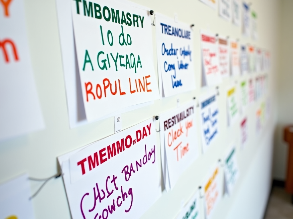 Calendar showing fertility treatment schedule