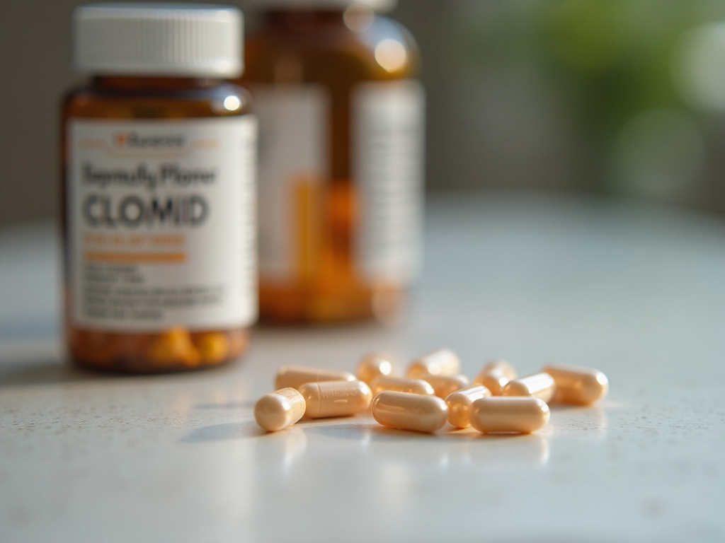 Clomid, a common fertility drug used to stimulate ovulation