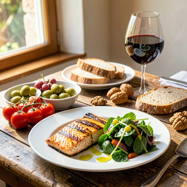 Mediterranean diet foods known to support male fertility and sperm health