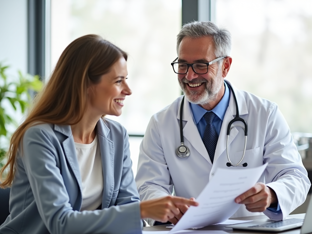 Doctor visit for hormone health