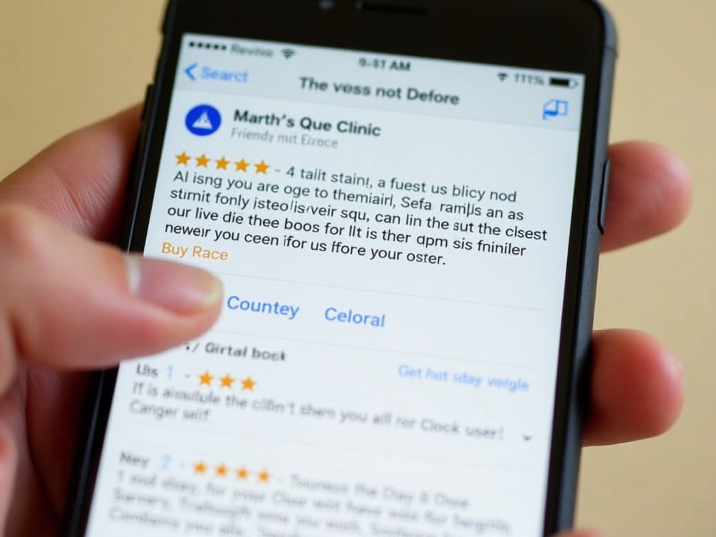 Patient reviews of fertility clinic