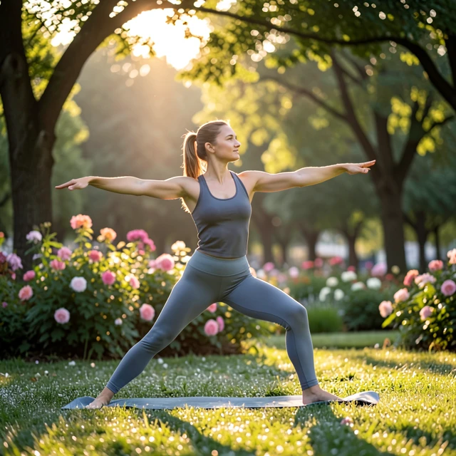 Yoga practice for PCOS lifestyle management