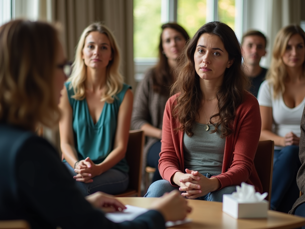 Woman sharing fertility preservation story