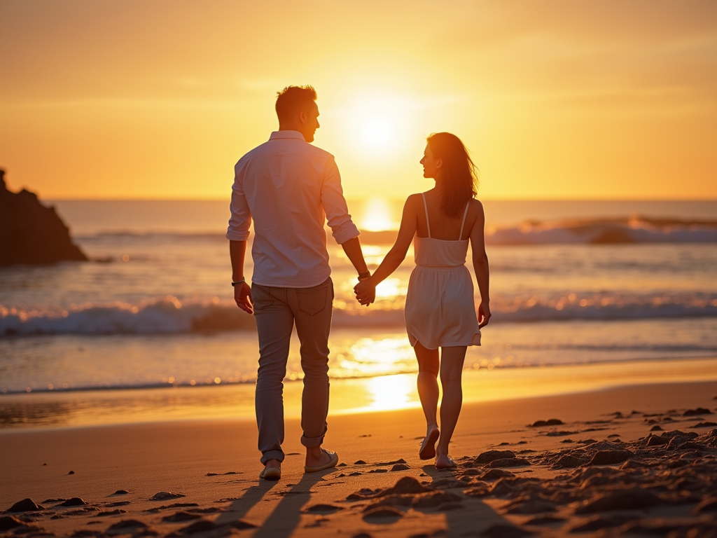 Couple walking together, symbolizing hope and acceptance in their infertility journey