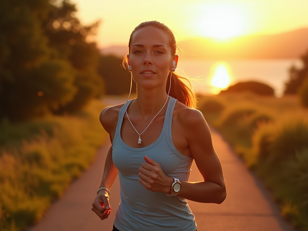 Running as a way to cope with infertility stress.