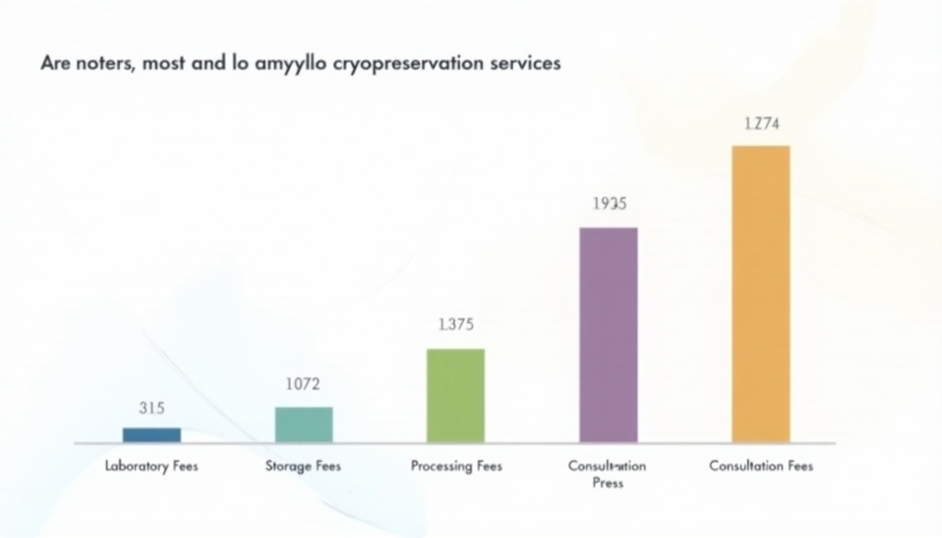 Graphical representation of embryo storage affordability.