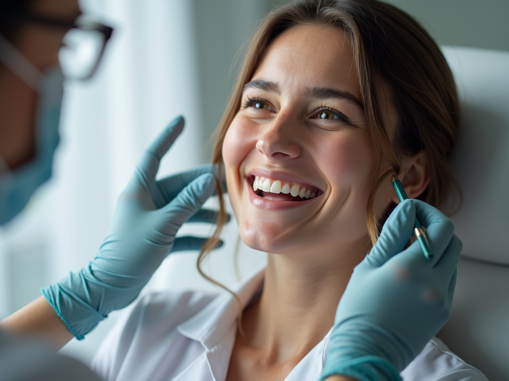Woman consulting for ovarian tissue freezing