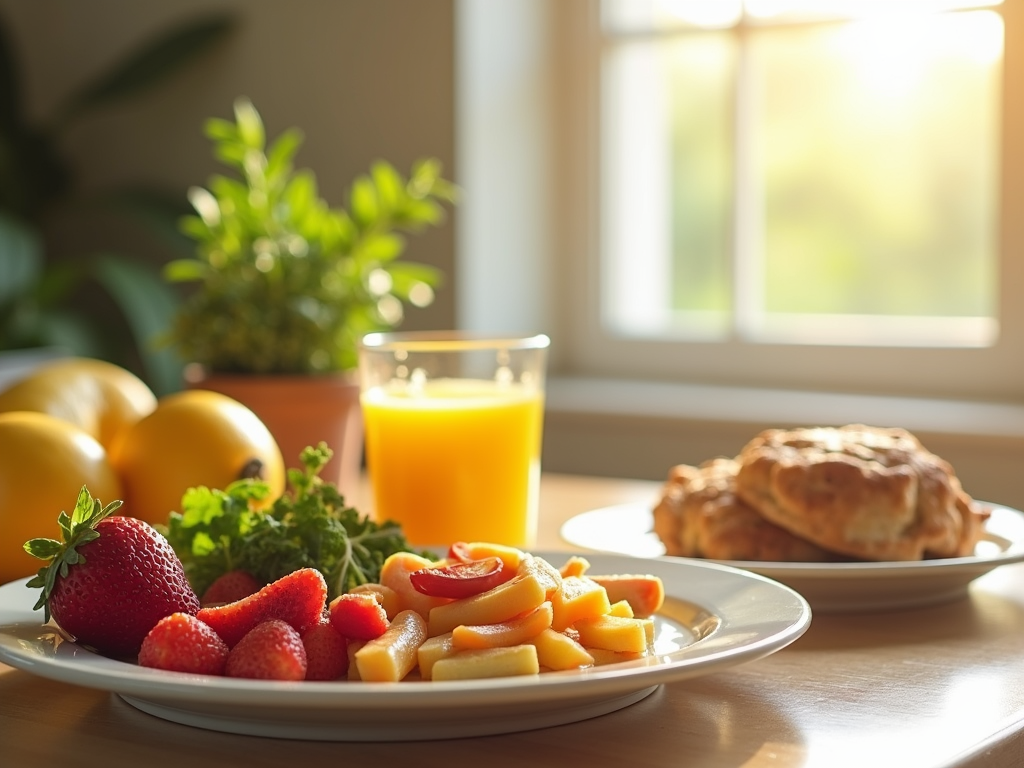 Healthy breakfast for fertility support