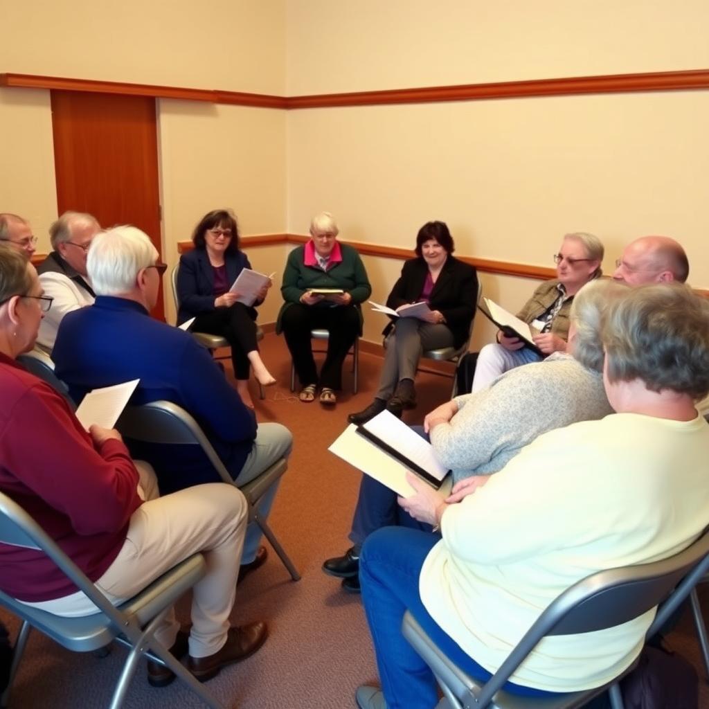 A supportive community gathering for those facing fertility challenges.