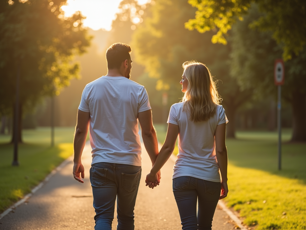 Couple reflecting after IVF.