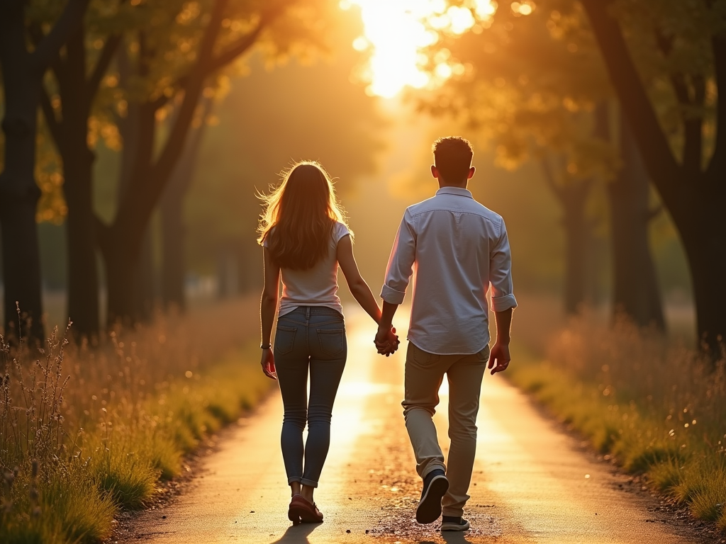 Couple supporting each other through fertility treatments