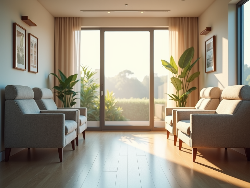 Fertility clinic waiting room