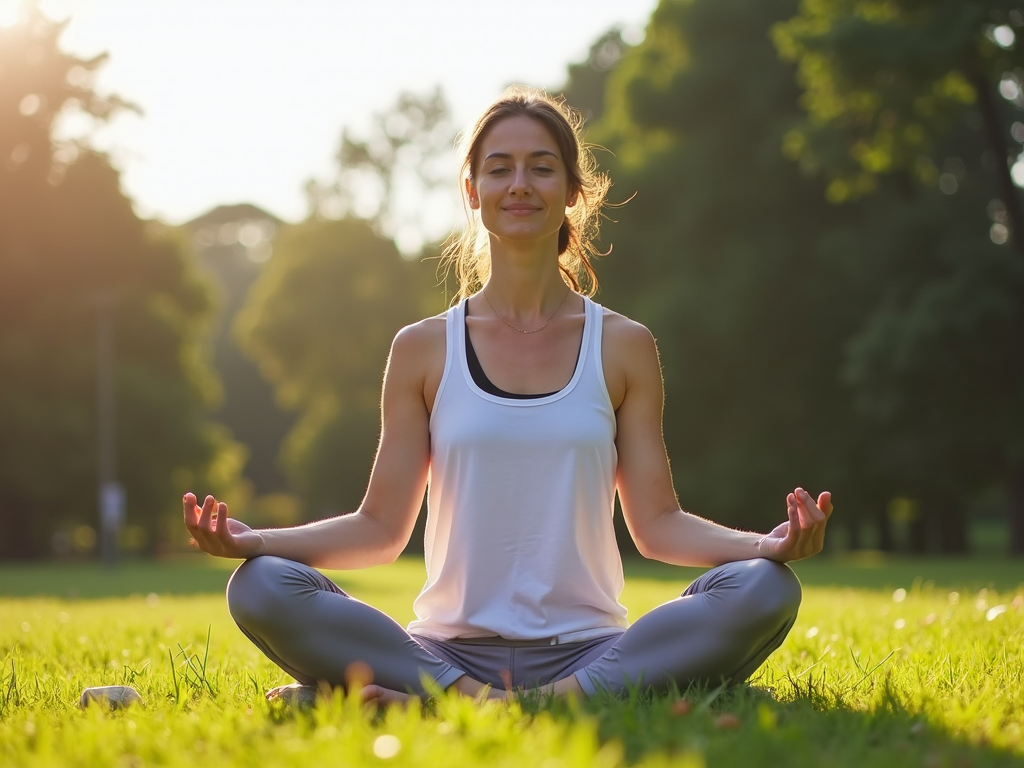 Yoga for stress reduction and hormone balance