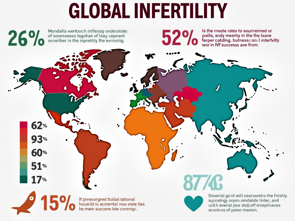 Infographic on infertility statistics