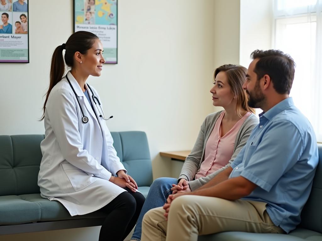 Fertility clinic consultation